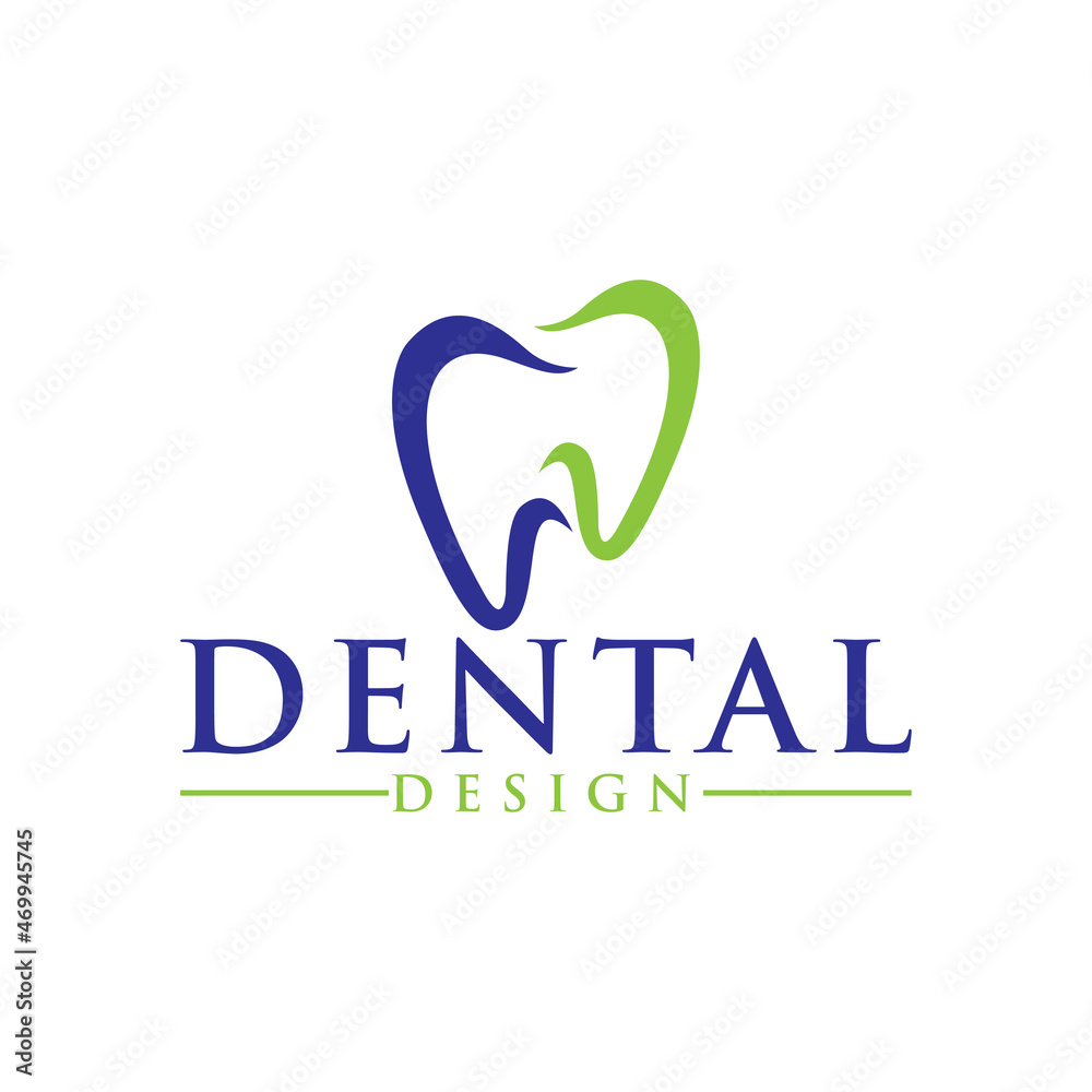 dental concept logo icon vector template dental concept logo icon vector template