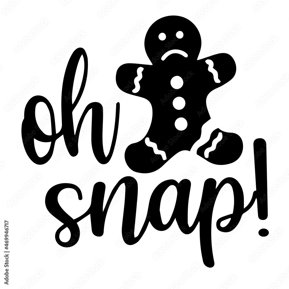 oh snap logo inspirational quotes typography lettering design Stock ...