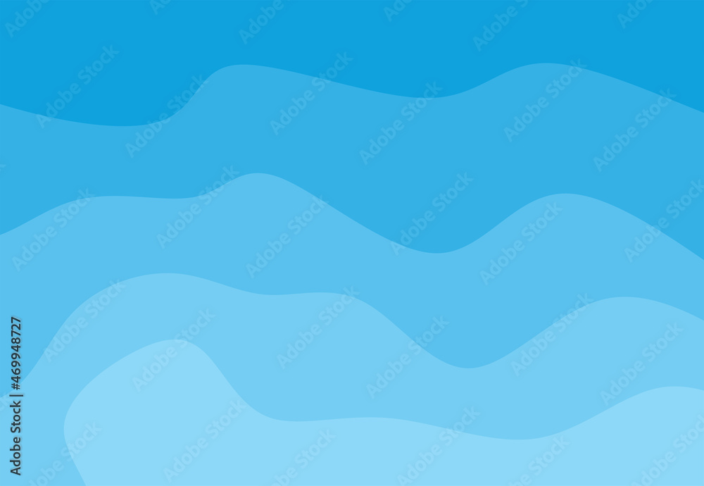 Simple background with gradient color waving lines Simple background with gradient color waving lines