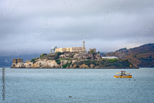 Alcatraz island at San Francisco Bay