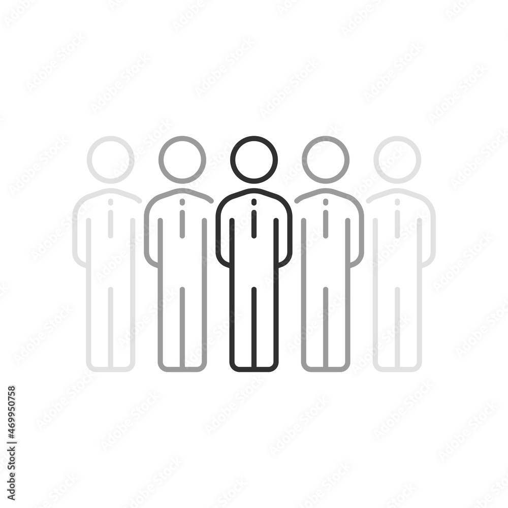 group of people like community or team icon