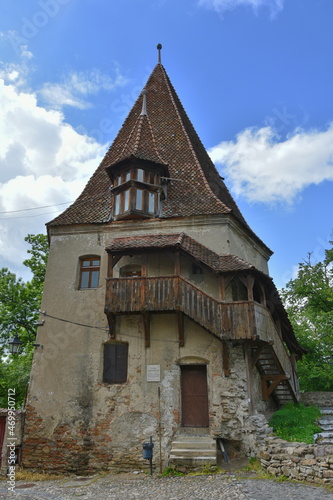 The Shoemaker's Tower(Turnul Cizmarilor) ,Sighisoara , Romania,may,2017 