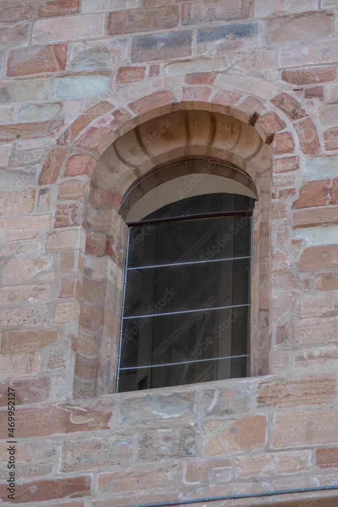 Window at the Evangelical Church from Bistrita, Romania, 2021