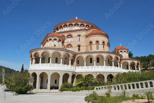 Agios Nektarios Monastery (Aegina)  Greece,2018 photo