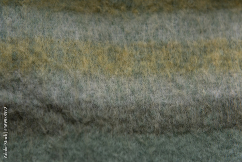 Fotografie Texture de feutre avec lignes et dégradé de vert