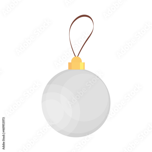 christmas white ball