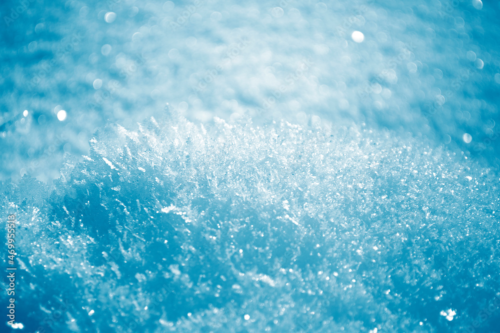 Obraz premium Background. Winter landscape. The texture of the snow