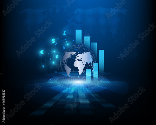 Currency exchange money transfer financial icon illustration