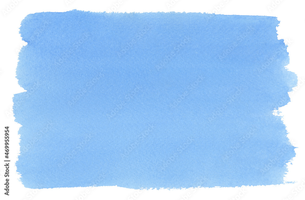 Obraz premium Abstract blue watercolor painting background