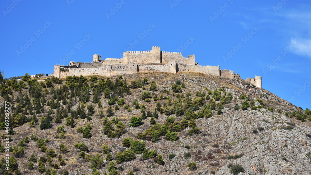 castle of Argos in Greece