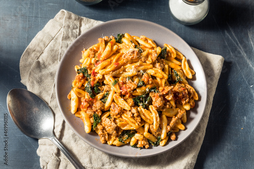 Homemade Cavatelli Pasta Dinner photo