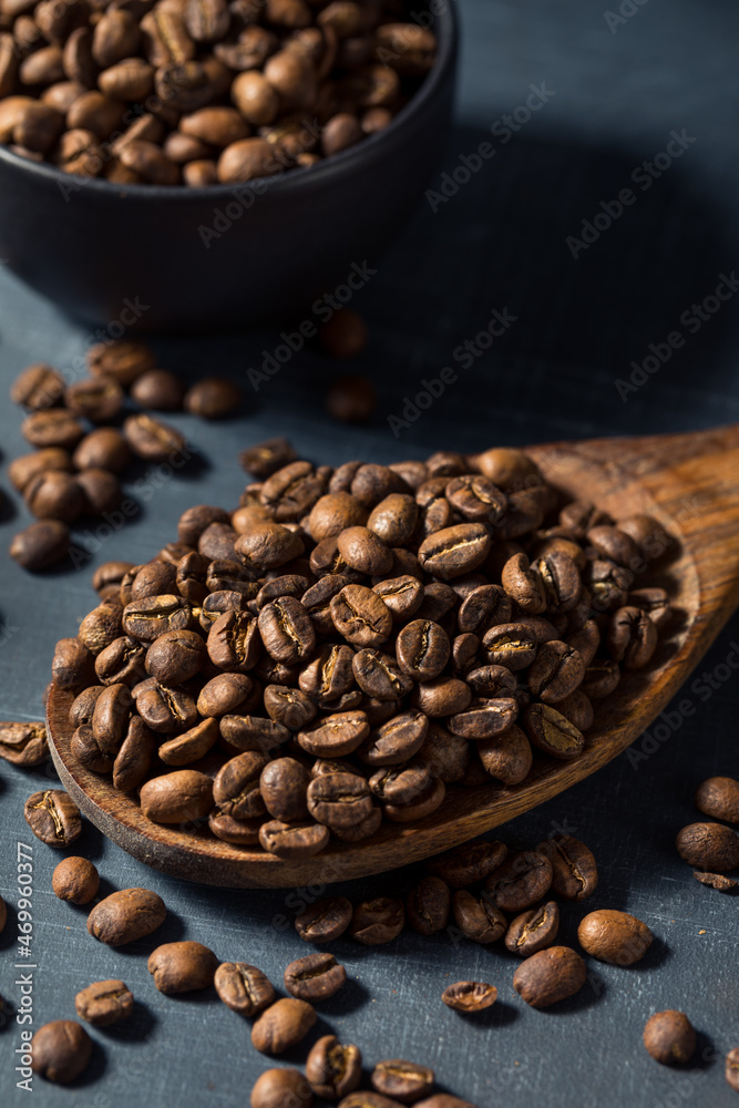 Raw Organic Roasted Espresso Coffee Beans