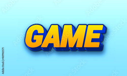 editable 3d text effect