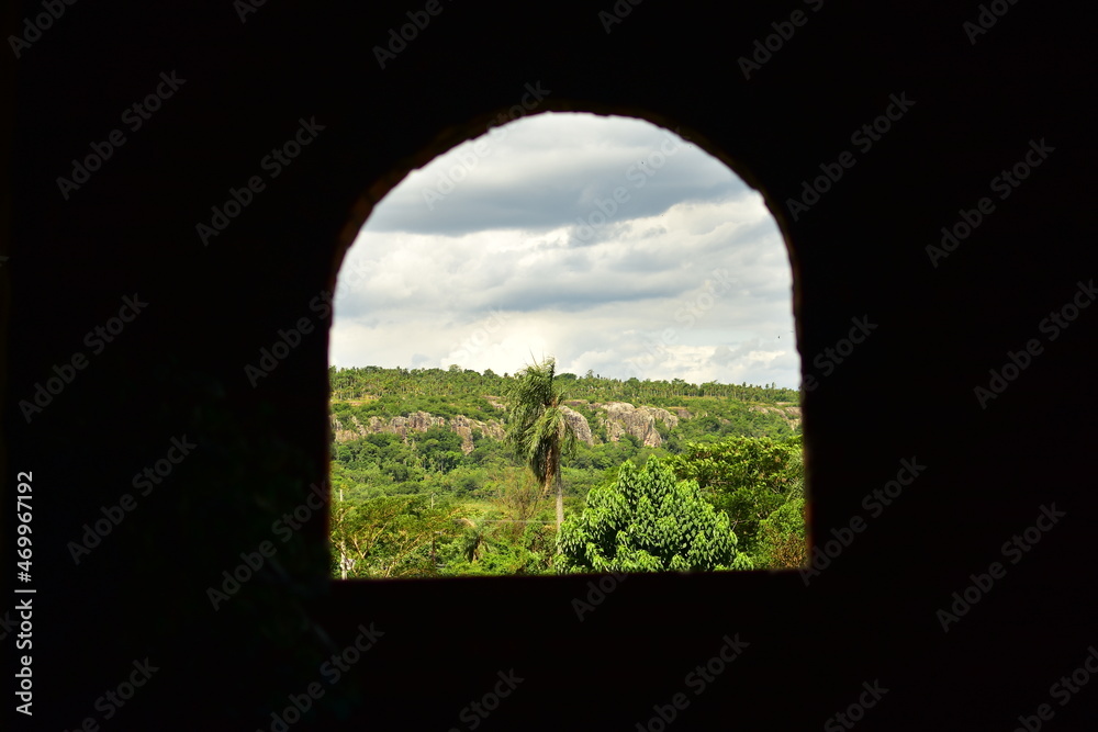 Ventana de castillo