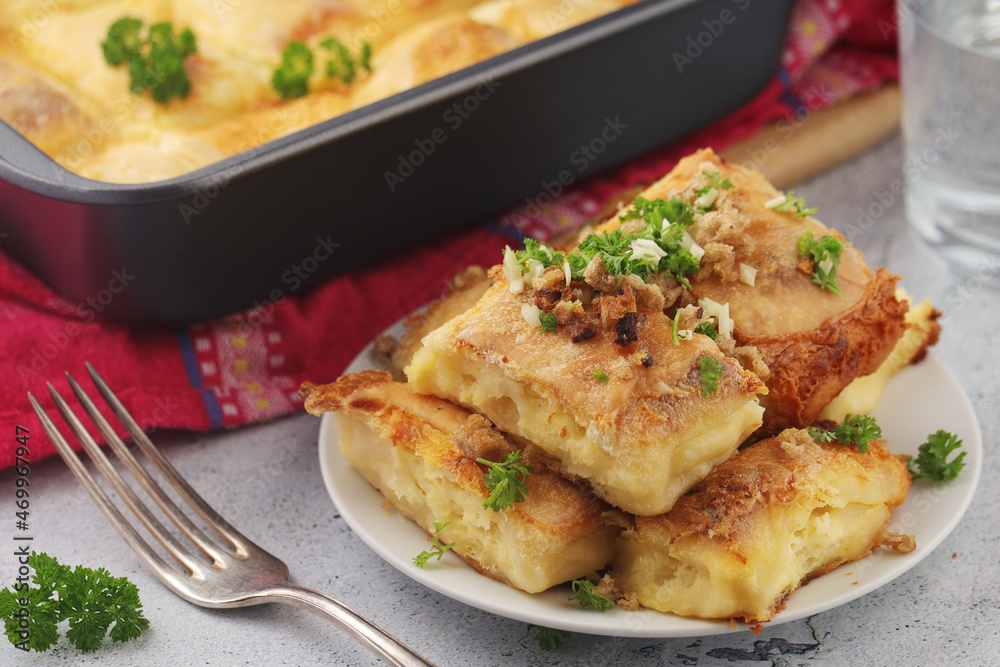Zagorskie strukli, a national Croatian dish