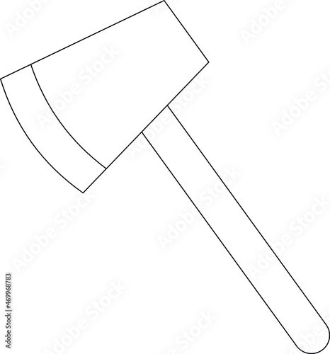 halloween icons Axe and hatchet