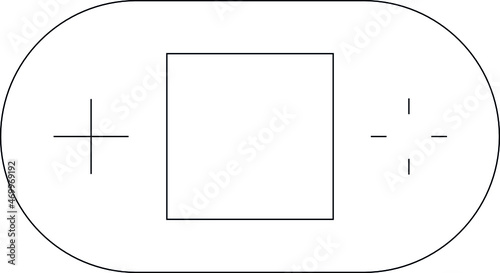 game gadgets icons video game and joystick