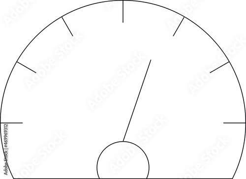 game gadgets icons speedometer and mileage