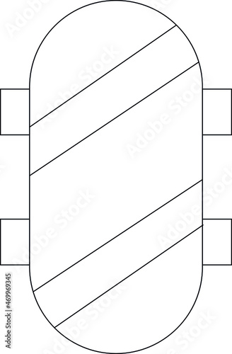 game gadgets icons skateboard and skater