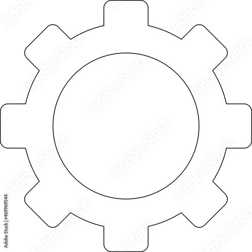 game gadgets icons setting and gear