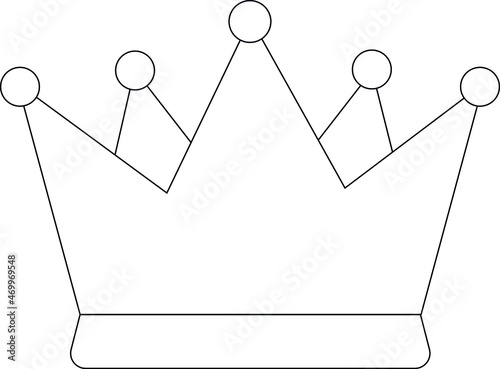 game gadgets icons crown and monarchy