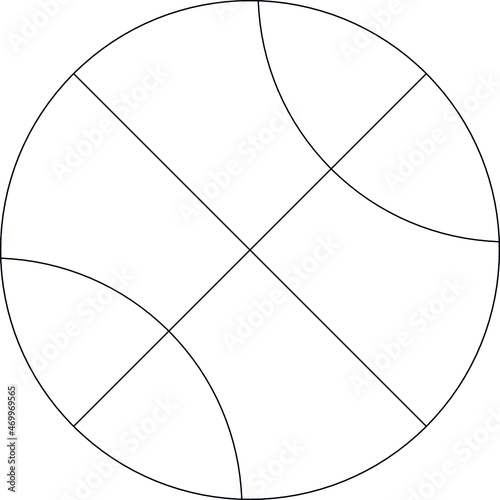 game gadgets icons basketball and ball