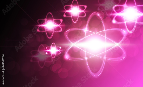 atomo, fisica energia, nucleare, energia atomica © xyz+