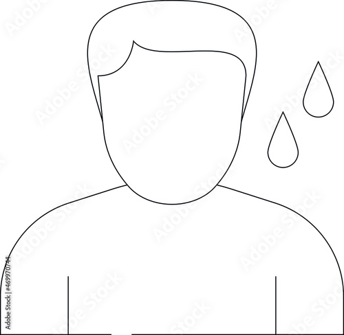 exercise icons sweating  and sauna