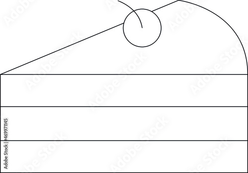 easter icons cake slice and dessert