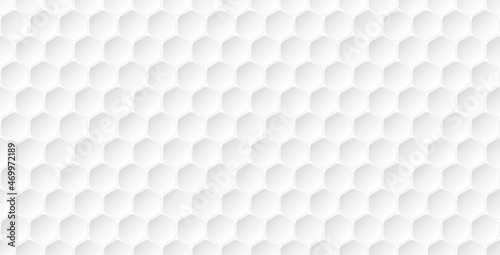 Seamless Web Hexagon Pattern. Abstract Creative Background. Modern Swatch Wallpaper. 3d Sample Design. Wrapping Plexus Texture © kasheev