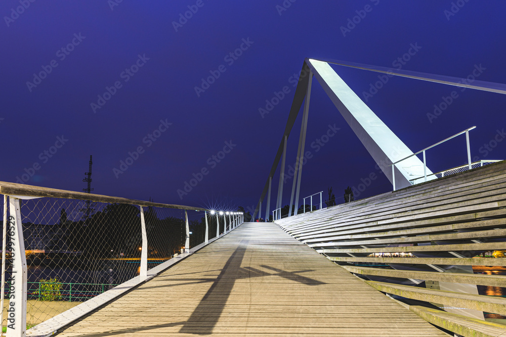 Fototapeta premium Une passerelle à Liège