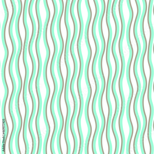 Background surface with repeating wave pattern, vector illustration