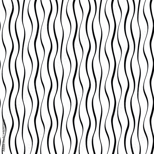 Background surface with repeating wave pattern, vector illustration