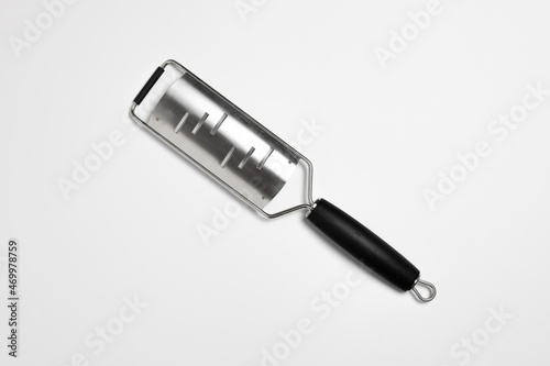 Metallic Grater isolated on white background.High-resolution photo.Mock-up