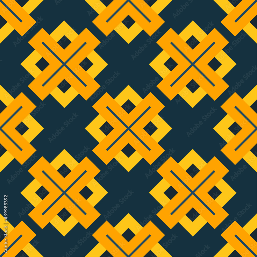 Abstract seamless geometric pattern of rhombuses and diagonals. Vector illustration Abstract seamless geometric pattern of rhombuses and diagonals. Vector illustration