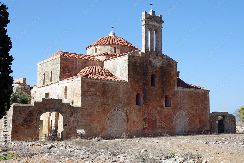 Greece. The church of the Fortress of Pylos