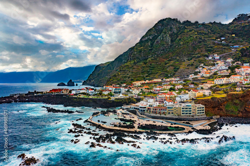 Porto Moniz, Madeira (drone point of view)