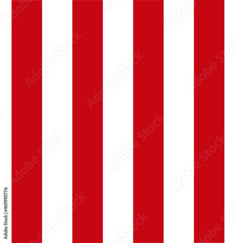 Bright, thick red and white stripes running vertical. Christmas, holidays, candy cane background. Copy space.