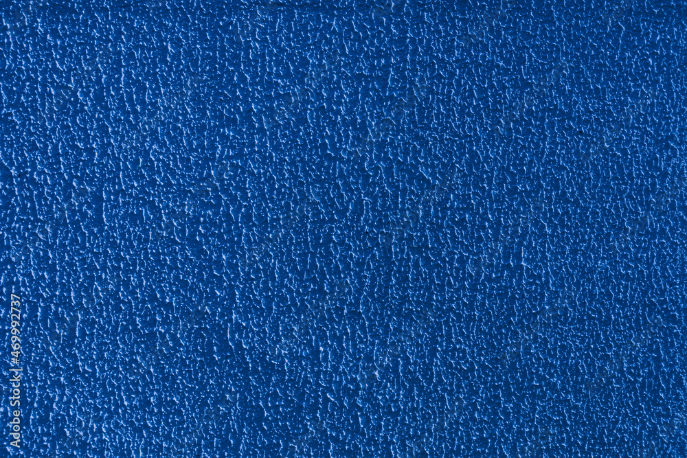 Abstract background of blue rough relief plaster on wall. Abstract background of blue rough relief plaster on wall.