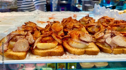 grilled fish in Madrid photo