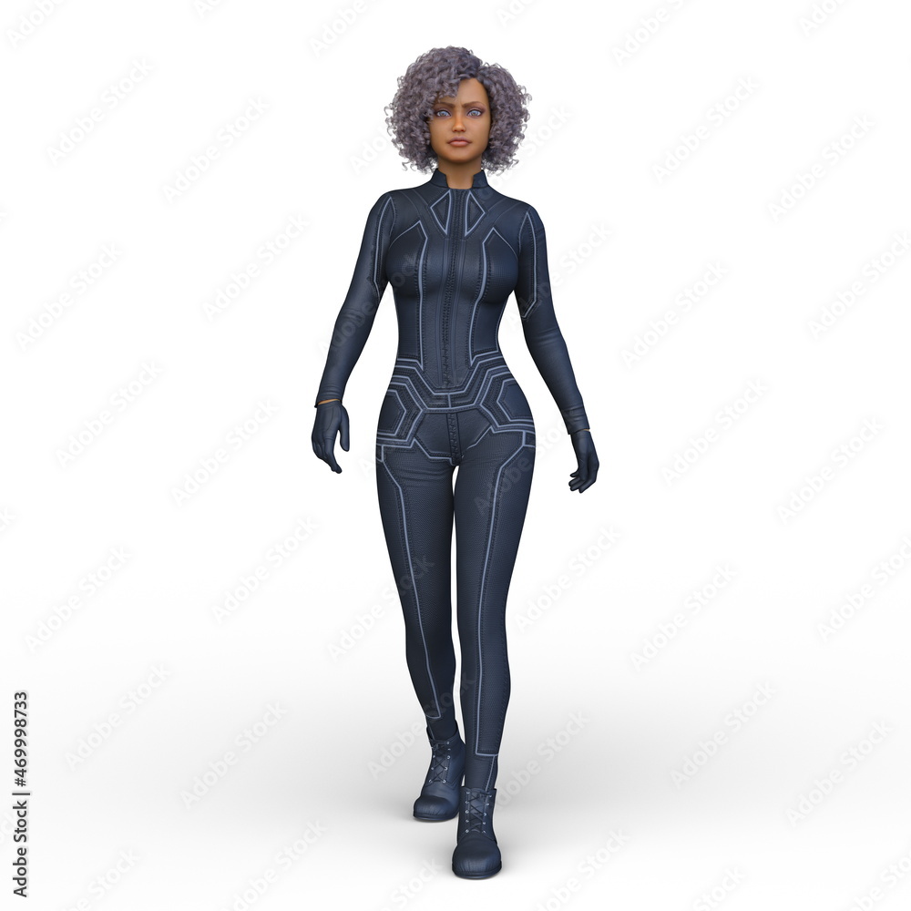 Fototapeta premium スーパーウーマン