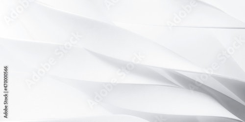 Wavy elements, white background