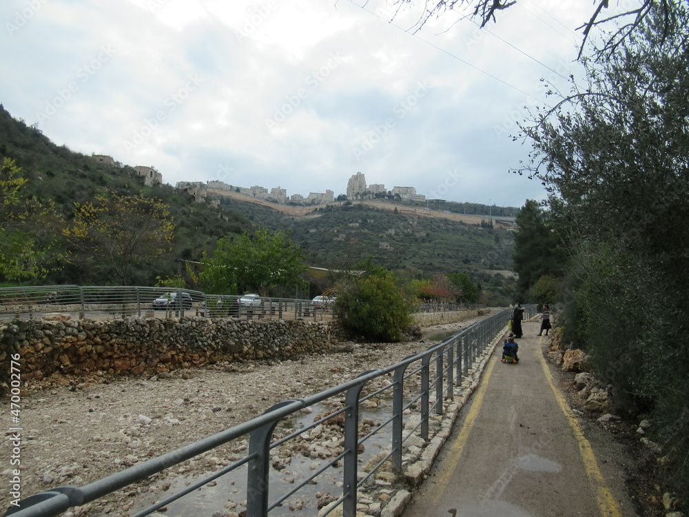 Jerusalem's running path