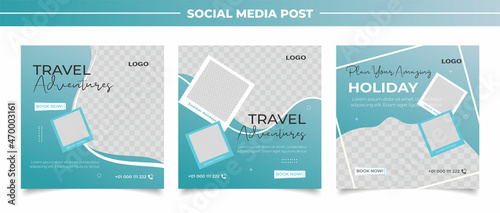 Travel instagram story SOCIAL MEDIA POST collection