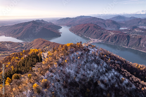 Sighignola Summit and the Balcone D'Italia Overlooking Lugano photo