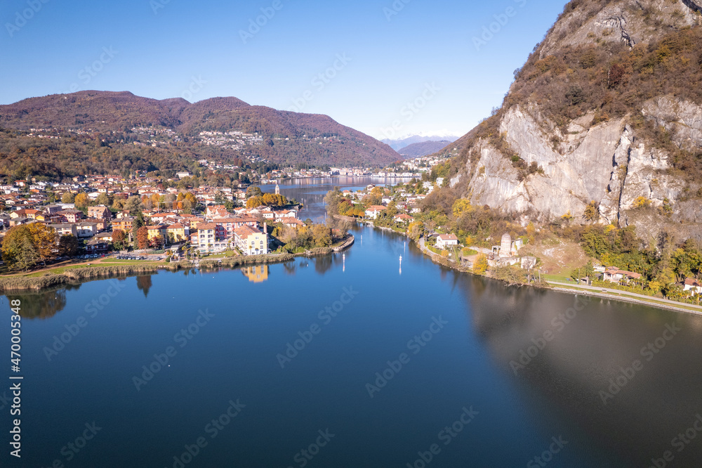 Lavena Ponte Tresa A Beautiful Village Near Lugano on the Swiss Italy Border