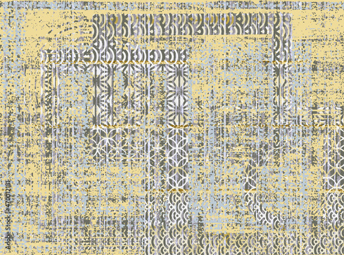 Artistic traditional motifs,stripe, textured  check nature pastel  coloured boho Pattern seamless Dyed Print pattern design . Abstract  Hand Ethnic Batik runner carpet, rug, scarf, curtain,  © PATTERN_SPIRIT