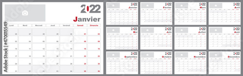 Calendrier 2022