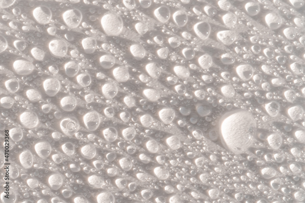 Lots of drops on a white background. Lots of drops on a white background.