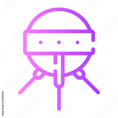 sputnik gradient icon